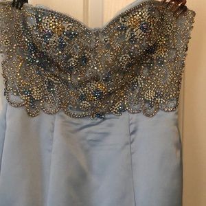 A prom dress ,used one time .